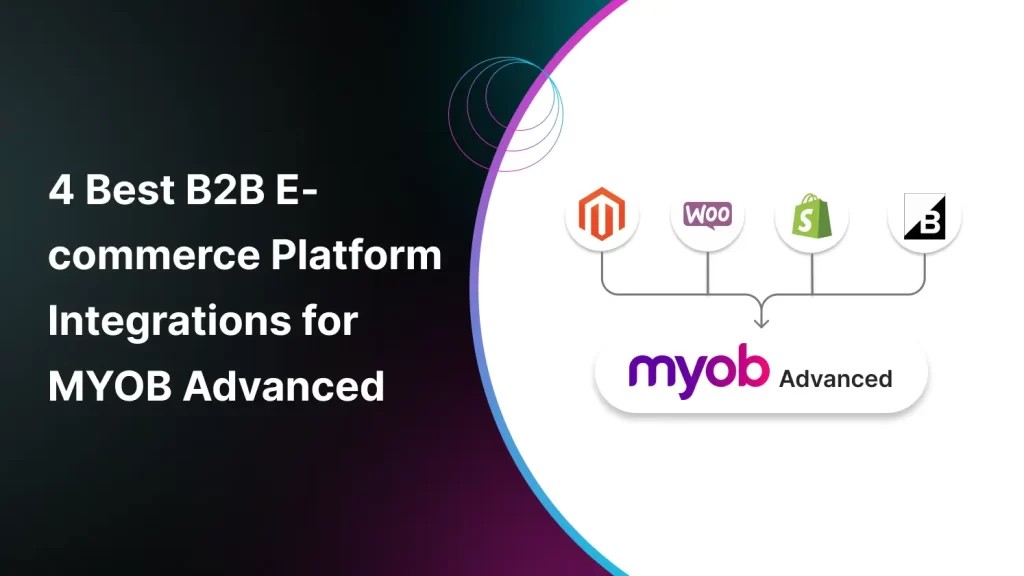 4 Best B2B E-Commerce Platform Integrations For MYOB Advanced
