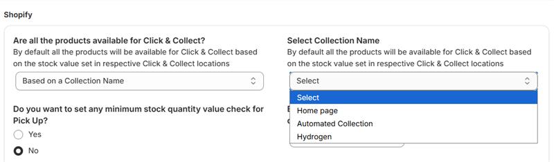 Restrict by Collection Name.